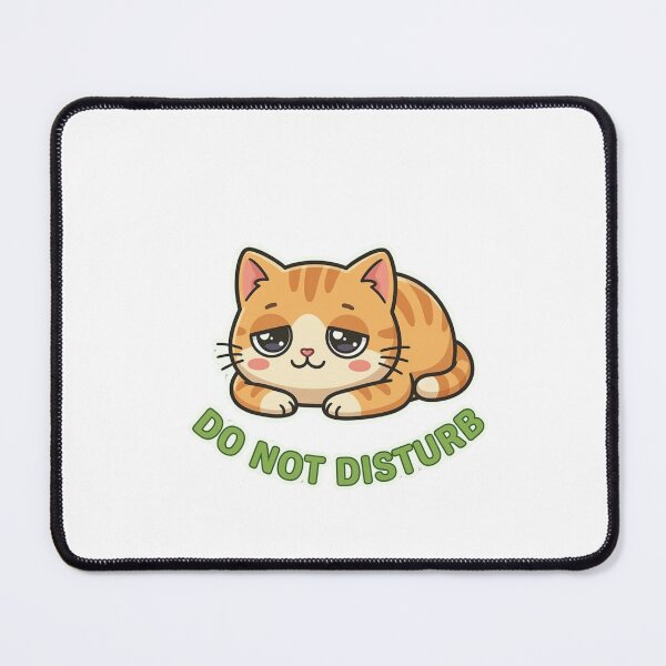 Artikelvorschau, Bitte nicht stören! Niedliche, faule Katze – Lustiges Design für Katzenliebhaber entworfen und verkauft von SarcasmThreads.