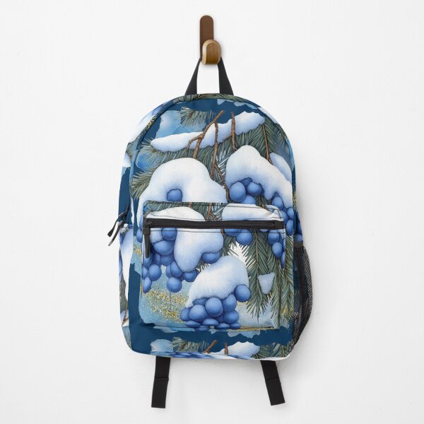 Item preview, Snowy Pine Branch Watercolor | Winter Botanical Art designed and sold by ChenEngEng.