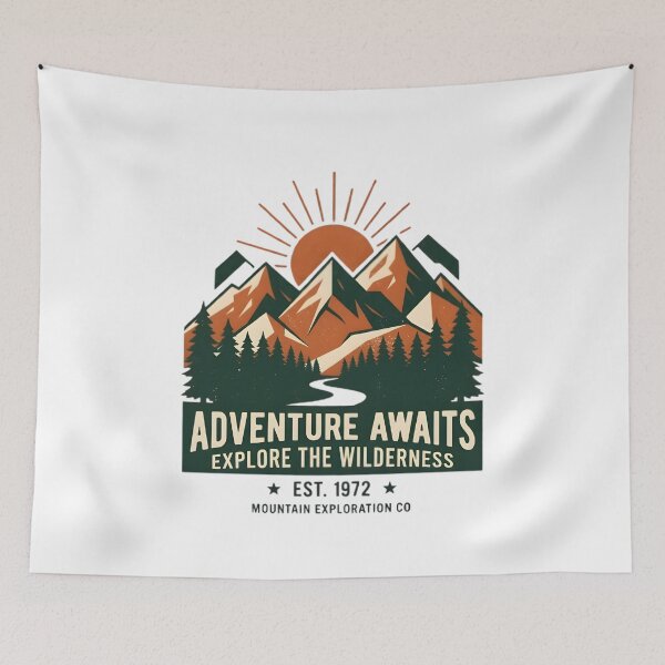 Item preview, Vintage Mountain Life Adventure – MTN LP Est 1972 Outdoor Nature Graphic designed and sold by MCV-Designs.