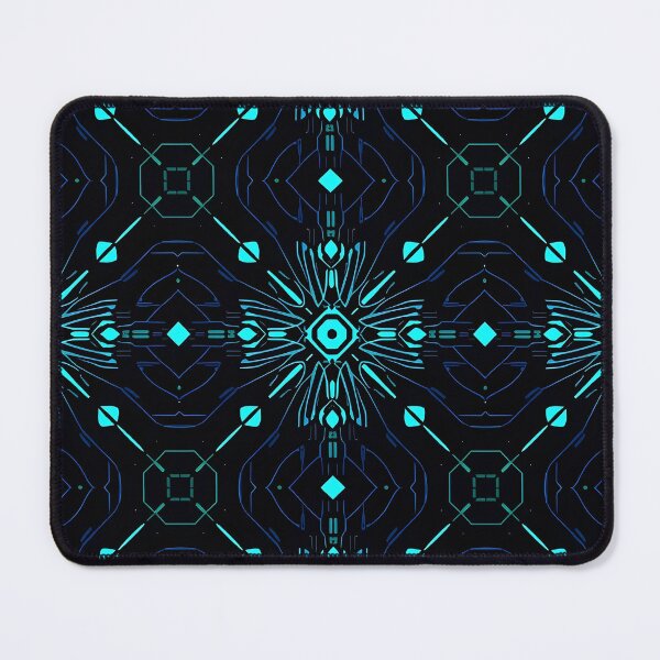 Item preview, Futuristic Tech Circuit Pattern – Digital Grid Geometric Design designed and sold by Trendymart-shop.