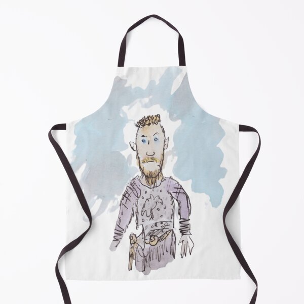 Item preview, Vikings tv show Ragnar Lothbrok designed and sold by Inky Fingers Illustrations.