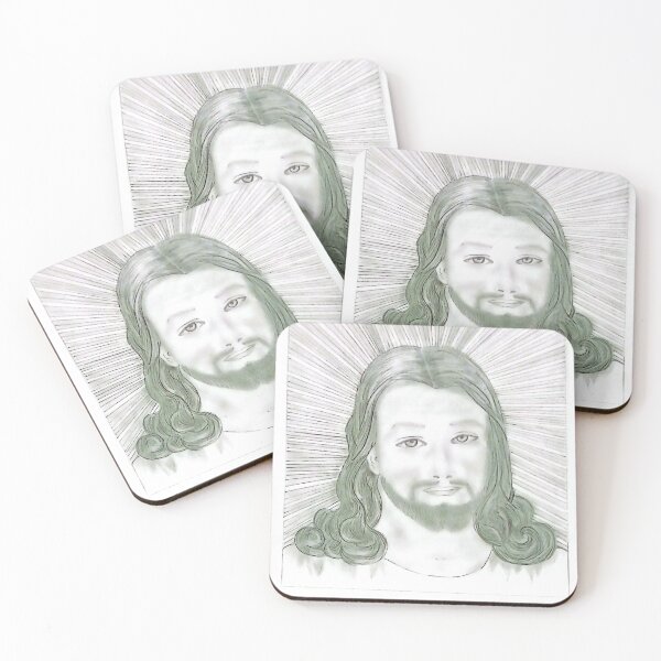 Item preview, Ritratto Sacro – Disegno a Matita con Aureola designed and sold by DisegniPersonalizzati di irka87.
