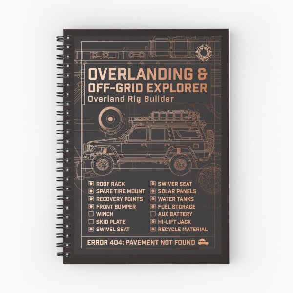 Item preview, Overlanding Off-Grid Explorer Technical Schematic designed and sold by Dariusz.K.