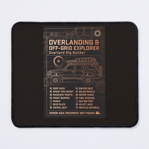 Item preview, Overlanding Off-Grid Explorer Technical Schematic designed and sold by Dariusz.K.