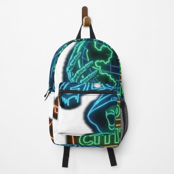 Item preview, Neon Global Citizen Skull - Cyber Reaper designed and sold by EARTH PEOPLE.