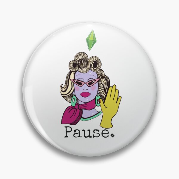 Item preview, Pause and play sims 2 designed and sold by MsBrillMakes.
