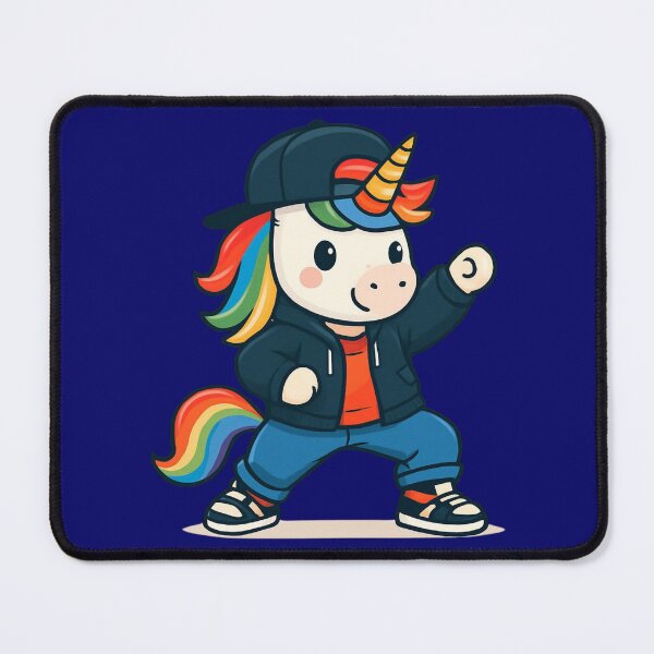 Item preview, Street Style Rainbow Unicorn designed and sold by Animal Aura Studio.