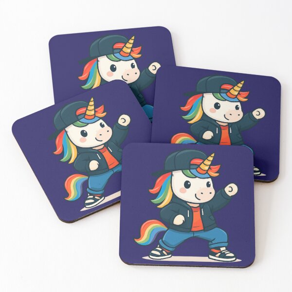 Item preview, Street Style Rainbow Unicorn designed and sold by Animal Aura Studio.