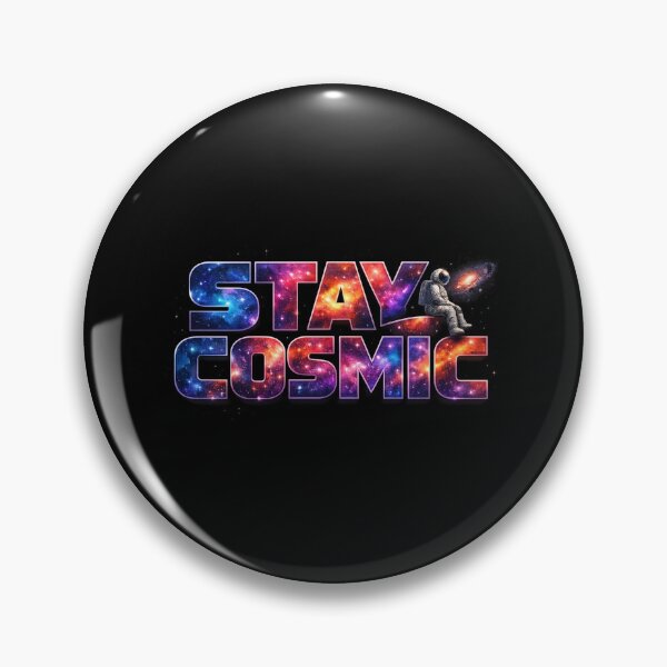 Item preview, STAY COSMIC Astronaut Typography - Futuristic Space Streetwear Design designed and sold by MKreative Studio.