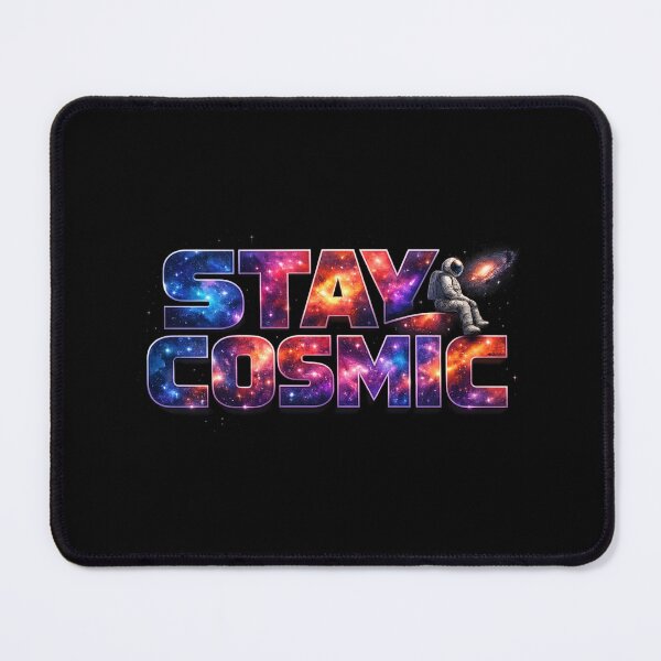 Item preview, STAY COSMIC Astronaut Typography - Futuristic Space Streetwear Design designed and sold by MKreative Studio.