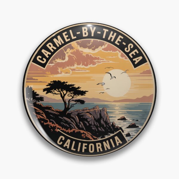 Item preview, Carmel-by-the-Sea California: Cypress Tree Sunset designed and sold by CircinusStore.