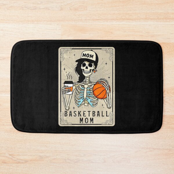 Item preview, Basketball Mom Skeleton Tarot Card Style Illustration designed and sold by zamiokaline.