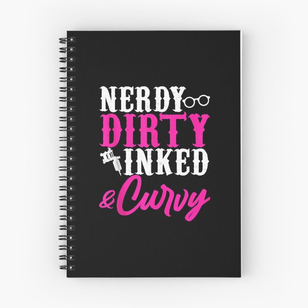 Item preview, Nerdy Dirty Inked And Curvy Bold Attitude Quote Design designed and sold by Modaozushi216.