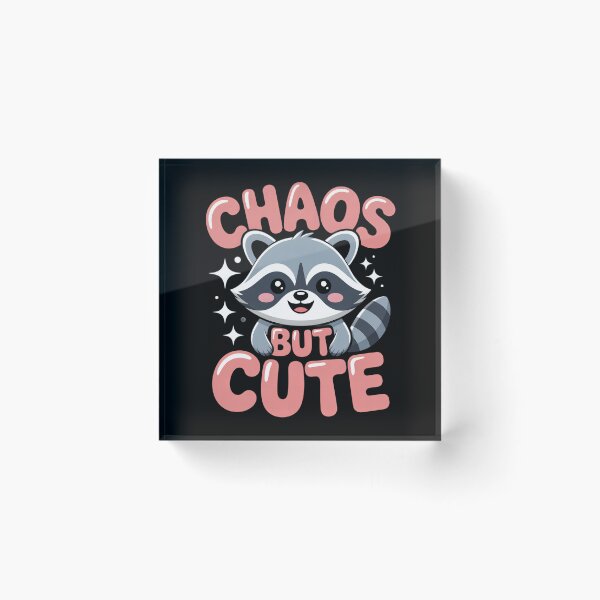 Item preview, Chaos But Cute Raccoon Funny Trash Panda Kawaii designed and sold by AmazingViews.