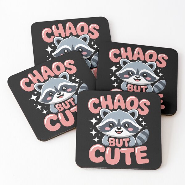 Item preview, Chaos But Cute Raccoon Funny Trash Panda Kawaii designed and sold by AmazingViews.