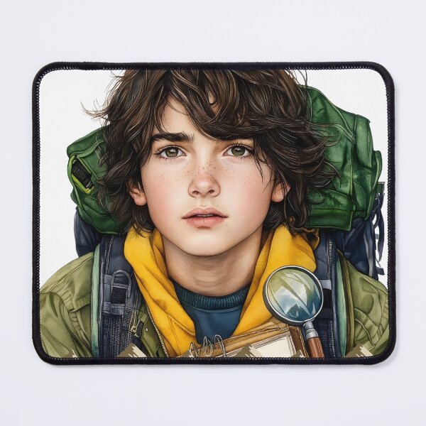 Item preview, Young Wilderness Explorer – Curious Adventure designed and sold by Angellacelin.