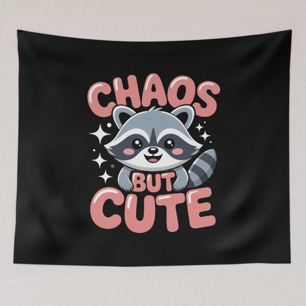 Item preview, Chaos But Cute Raccoon Funny Trash Panda Kawaii designed and sold by AmazingViews.