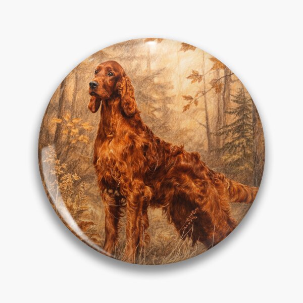 Item preview, Legendary Irish Setter – Classic Hunting Dog Art designed and sold by TammyHunterArt.