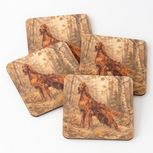 Item preview, Legendary Irish Setter – Classic Hunting Dog Art designed and sold by TammyHunterArt.