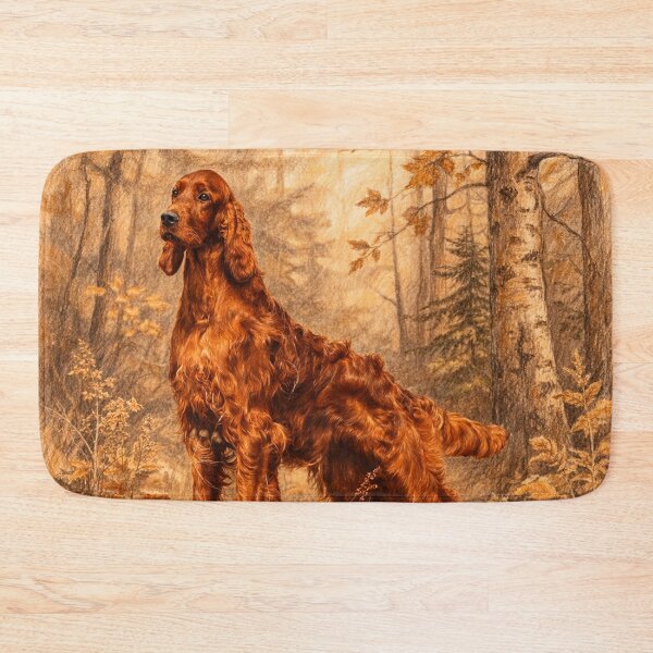 Item preview, Legendary Irish Setter – Classic Hunting Dog Art designed and sold by TammyHunterArt.