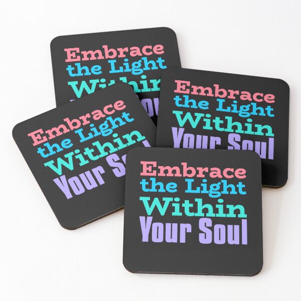 Item preview, Embrace the light within your soul designed and sold by GlimmerAura.