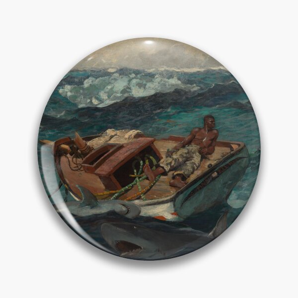 Artikelvorschau, Vintage-Seestück „Golfstrom“ – Maritime Kunst von Winslow Homer entworfen und verkauft von Maxi-Decor.