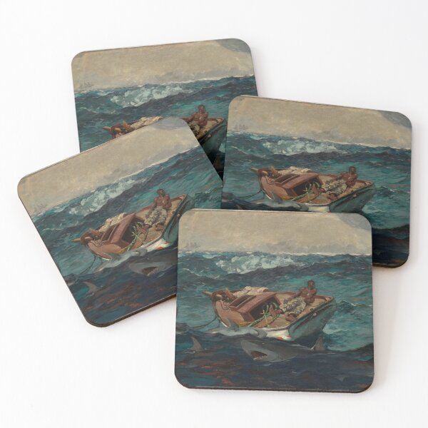 Item preview, The Gulf Stream Vintage Seascape - Winslow Homer Maritime Art designed and sold by Maxi-Decor.