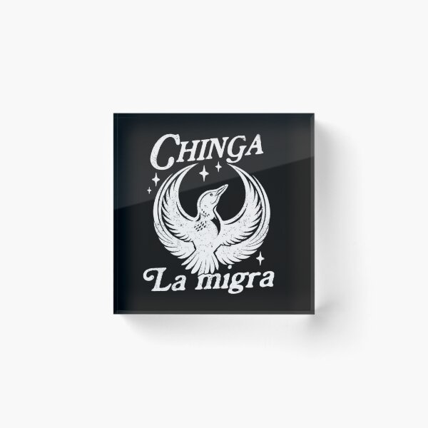 Item preview, Chinga La Migra Rebel Loon Resistance Illustration designed and sold by Lio-lio.