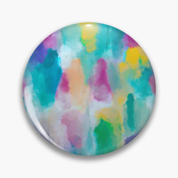 Item preview, Vibrant Rainbow Watercolour Abstract | Colourful Modern Digital Painting designed and sold by Brightful Creations .
