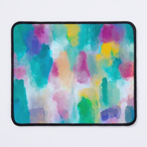 Item preview, Vibrant Rainbow Watercolour Abstract | Colourful Modern Digital Painting designed and sold by Brightful Creations .