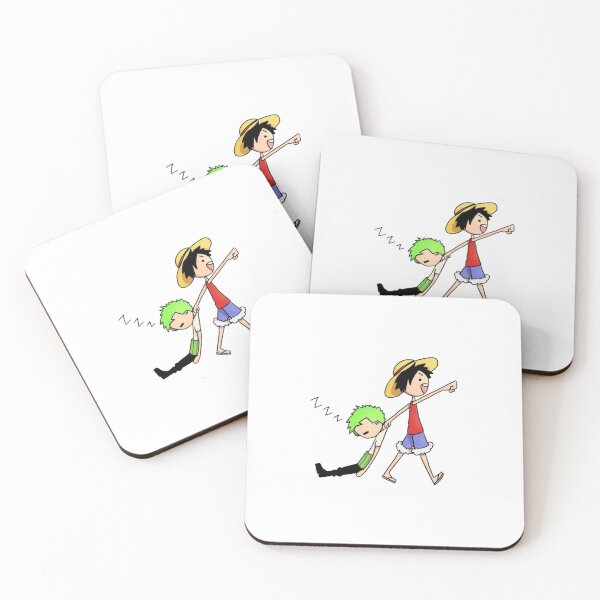 Item preview, Luffy Dragging Zoro Funny Scene designed and sold by Snowdog-Art.