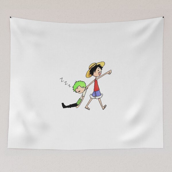 Item preview, Luffy Dragging Zoro Funny Scene designed and sold by Snowdog-Art.