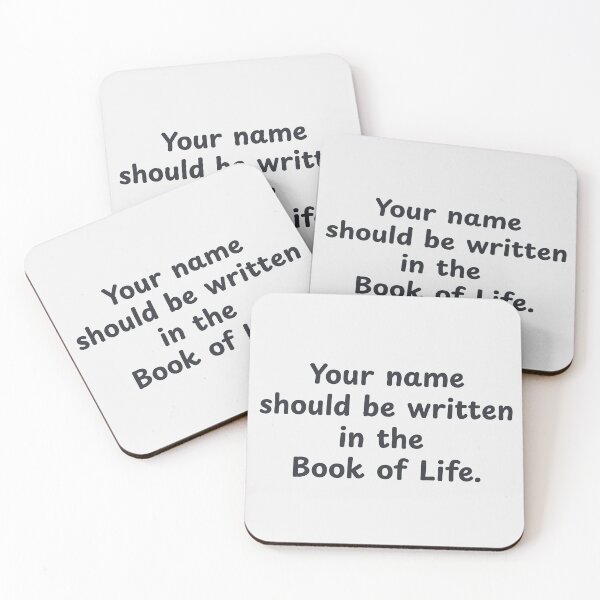Item preview, Your Name Should Be Written In The Book Of Life Faith Inspiration designed and sold by FaithStatement.