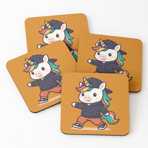 Item preview, Street Style Rainbow Unicorn designed and sold by Animal Aura Studio.