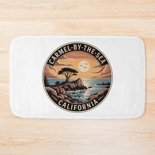 Item preview, Carmel-by-the-Sea California: Lone Cypress Rocky Cliffs designed and sold by CircinusStore.