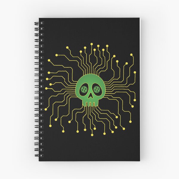 Item preview, Skull and microprocessor designed and sold by Lagueny.