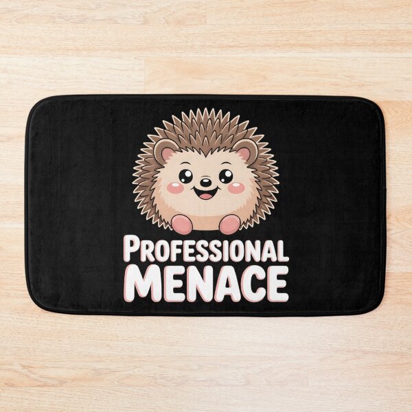 Item preview, Professional Menace Hedgehog Funny Ouch Mouse Spiky Floof Meme designed and sold by AmazingViews.