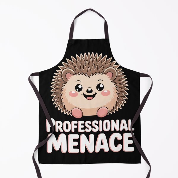 Item preview, Professional Menace Hedgehog Funny Ouch Mouse Spiky Floof Meme designed and sold by AmazingViews.