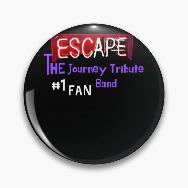Item preview, Escape The Journey Tribute Band Button Pins & Stickers  designed and sold by MenaMamdouh.