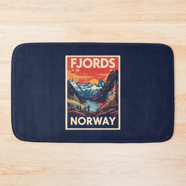 Item preview, Fjords - Norway  designed and sold by StudioRedKoala.