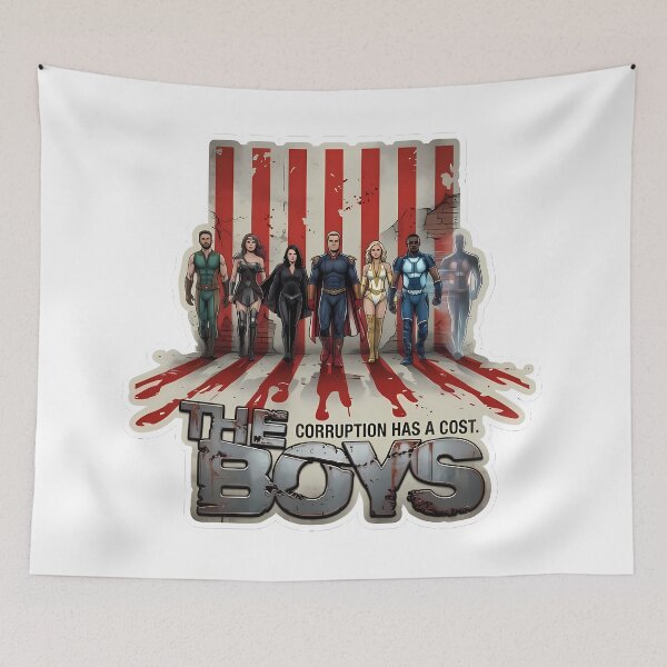 Item preview, The Boys: The Seven — Bloody Grunge Graphic Art designed and sold by LoomisDreams.