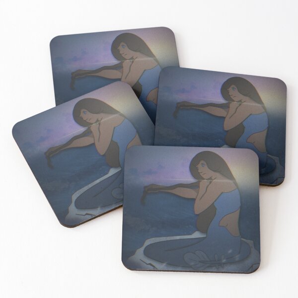 Item preview, Mermaid on the Rocks | T00N Art  designed and sold by Echtoon.