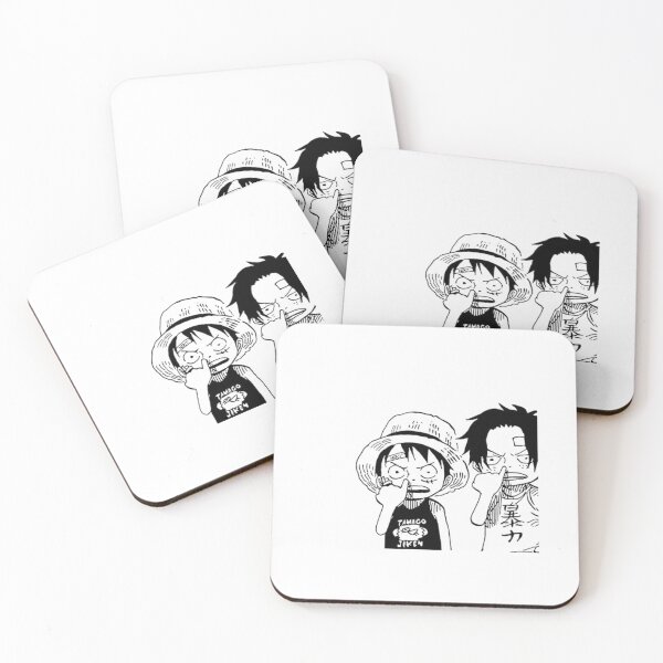 Item preview, Luffy And Ace Funny Anime Duo designed and sold by Snowdog-Art.