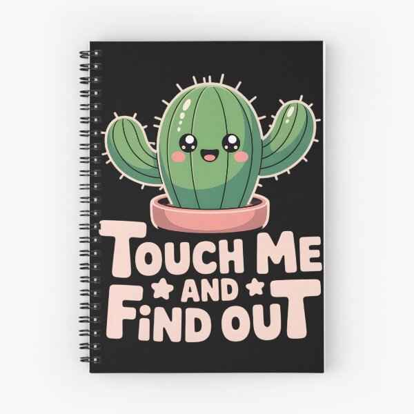 Item preview, Touch Me And Find Out Cactus Funny Sassy Succulent Meme designed and sold by AmazingViews.