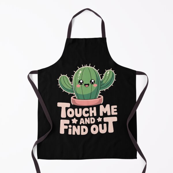 Item preview, Touch Me And Find Out Cactus Funny Sassy Succulent Meme designed and sold by AmazingViews.