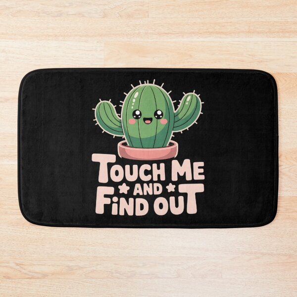 Item preview, Touch Me And Find Out Cactus Funny Sassy Succulent Meme designed and sold by AmazingViews.