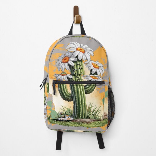Item preview, Cute Happy Cactus With Flowers | Funny Desert Plant designed and sold by ChenEngEng.
