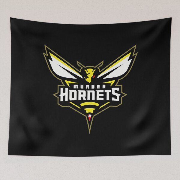 Item preview, Murder Hornets Sports Logo designed and sold by DaijaBland.