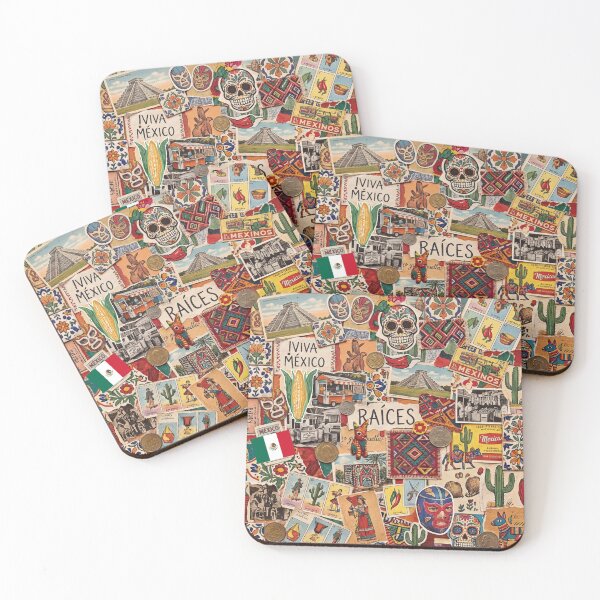 Item preview, Collage de Mexicore, álbum de recortes, orgullo mexicano, herencia, mezcla designed and sold by GlueGunEnergy.