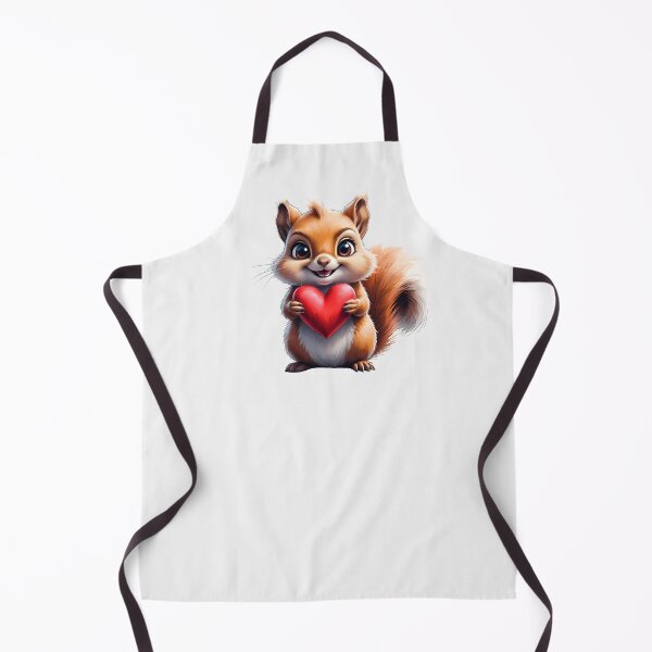 Item preview, Cute Squirrel Holding Heart designed and sold by SolaoLab.